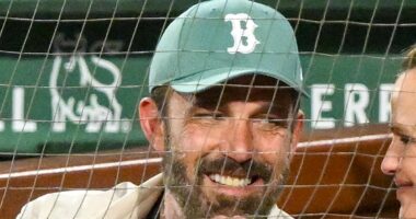 Ben Affleck plays family man with ex Jennifer Garner at baseball game