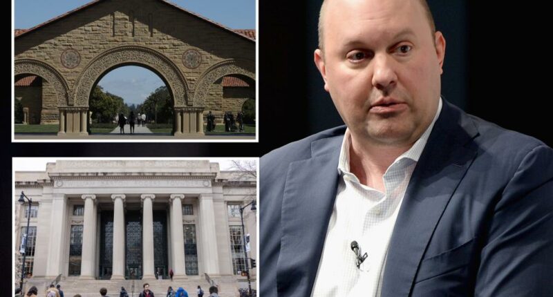 Billionaire Trump ally Marc Andreessen warns elite universities will 'pay the price' for DEI