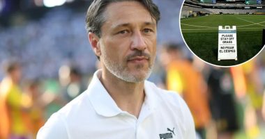 Borussia Dortmund manager Niko Kovac rails against MetLife Stadium grass