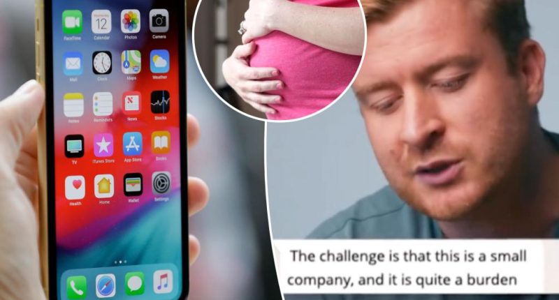 Boss under fire after texts to pregnant employee revealed