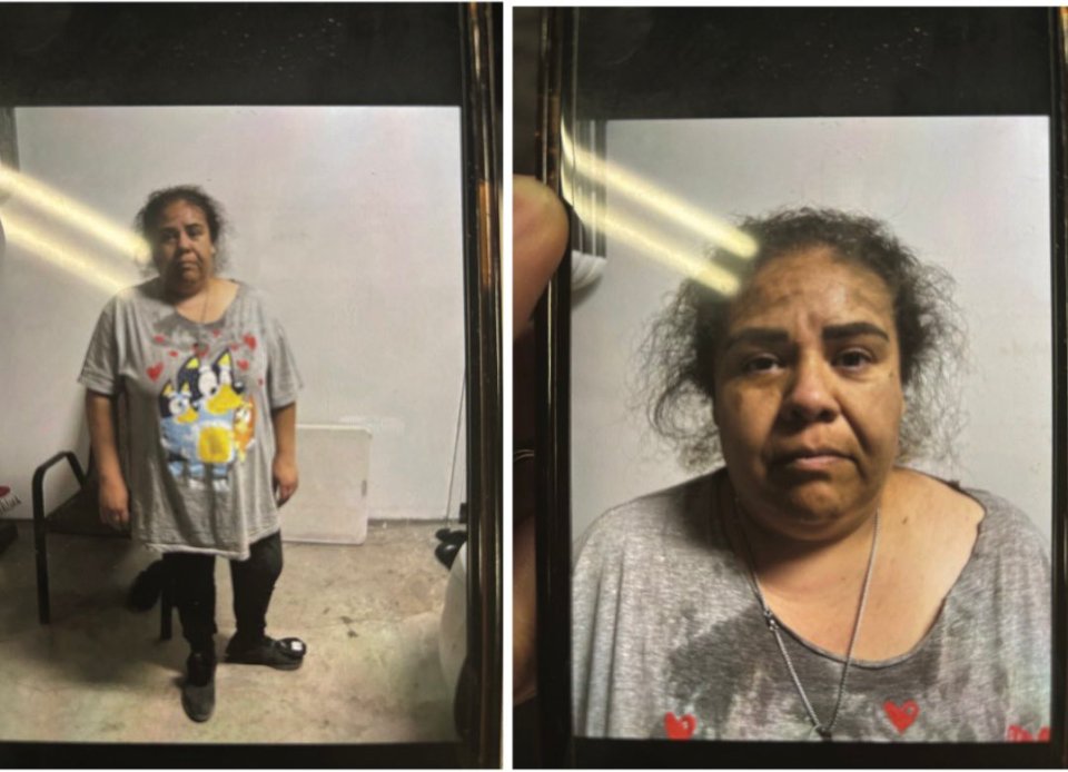 Mugshot of Yuriana Julia Pelaez Calderon.