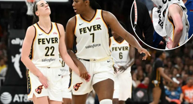 Caitlin Clark appears to re-injure groin in major Fever concern