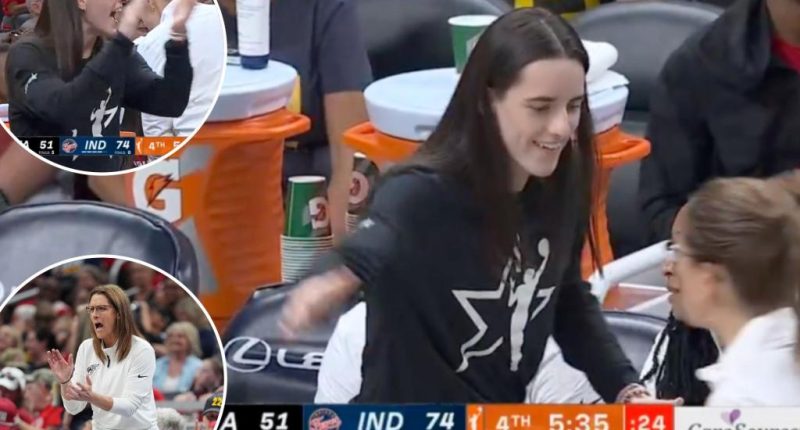 Caitlin Clark loved her Fever coach getting technical foul — and offered to pay the fine