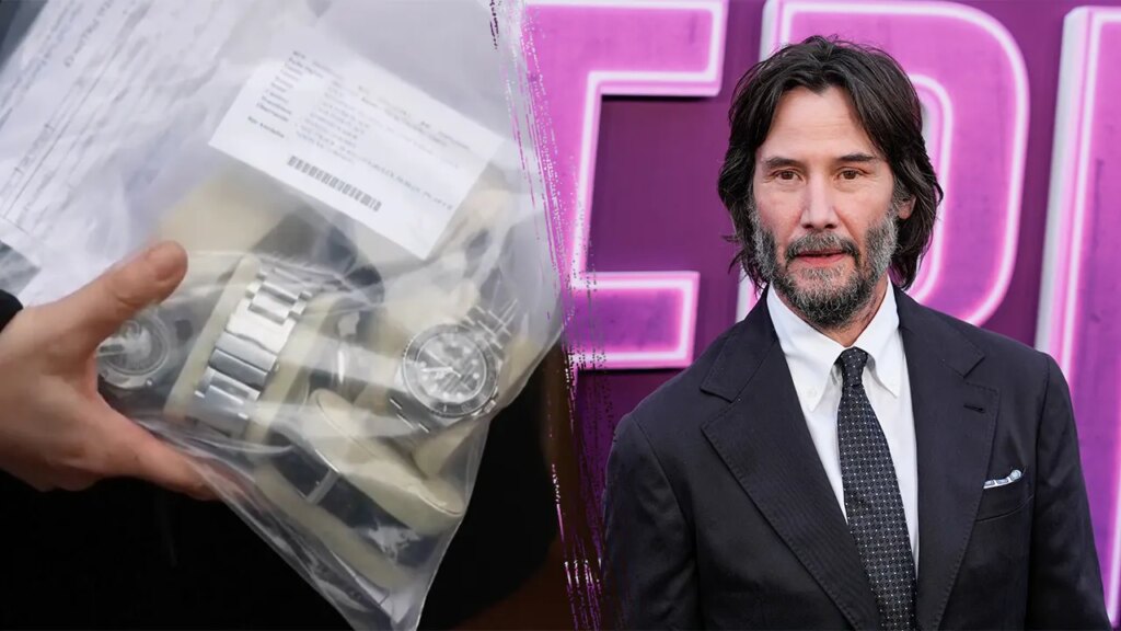 Chilean authorities hand over $125K in watches stolen from Keanu Reeves to the FBI