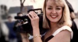 Photo of Jodi Huisentruit holding a video camera.
