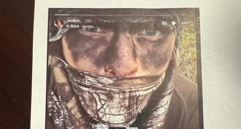 Chilling image shows Idaho firefighter ambush suspect in war paint before deadly attack