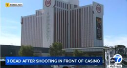 Casino where three people were killed in a shooting.