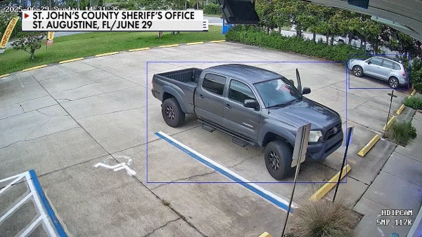 Chilling security footage captures woman's desperate escape from Florida kidnapping attempt in parking lot