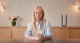Gwyneth Paltrow in a video for Astronomer.