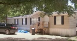 Exterior view of the Florida home where nine children were allegedly held captive.