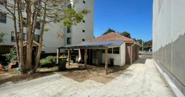House with commercial zoning approval in Rhodes, NSW.