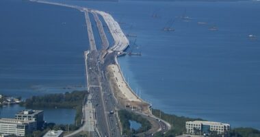 Delays possible during NB traffic shift on Howard Frankland Bridge
