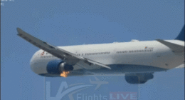 Delta plane fire
