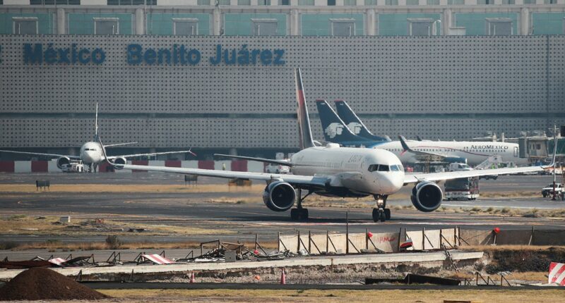 Delta plane aborts takeoff in Mexico City after plane nearly lands on top of aircraft