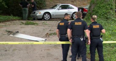 Delta plane wing flap lands in homeowner's driveway