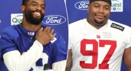Dexter Lawrence, Darius Slayton ready for Giants revival they stuck around for