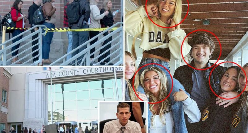 Dozens line up outside Idaho courthouse for Kohberger sentencing in hopes quadruple murderer will reveal motive