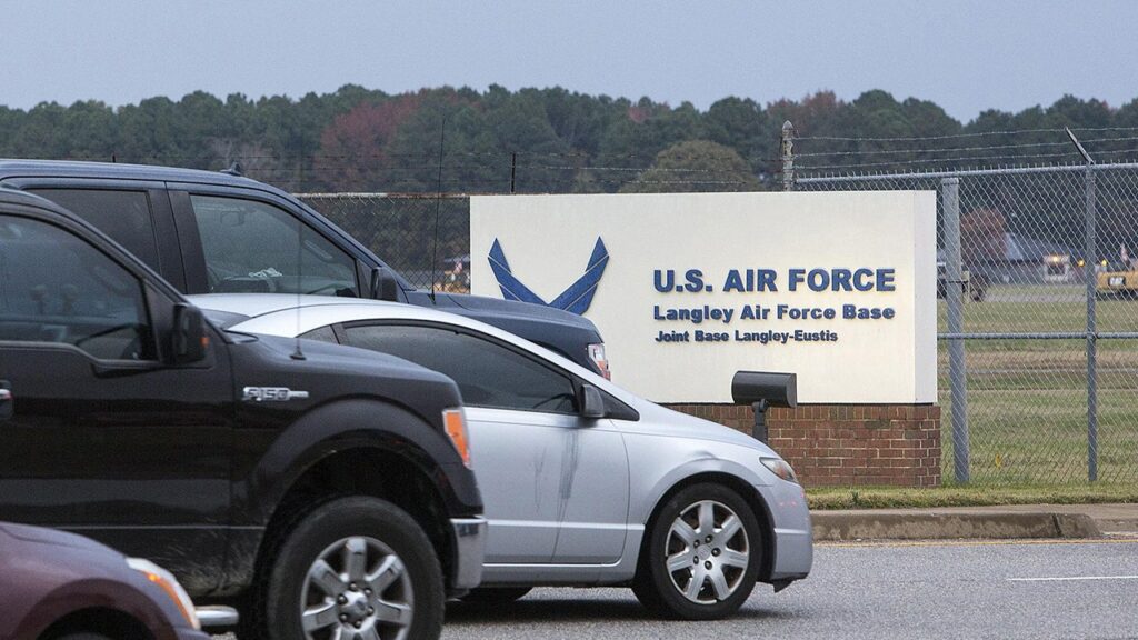 Driver arrested after attempting to drive through fence at US military base: authorities