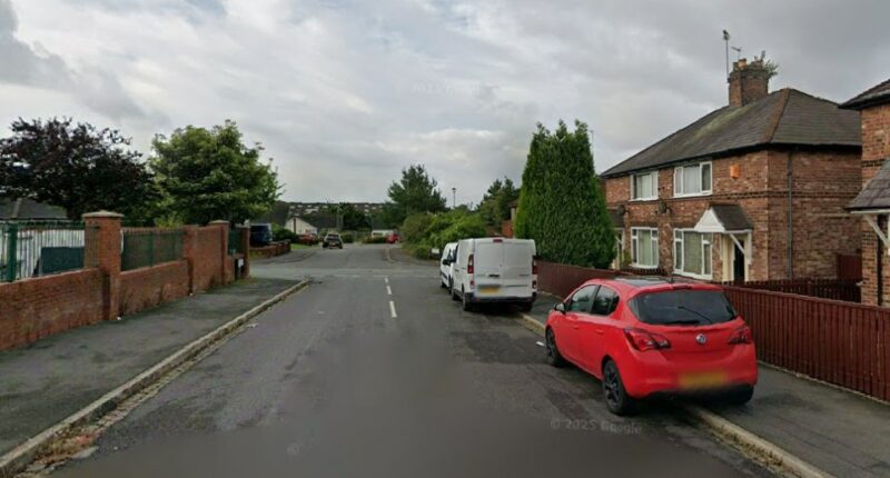 Street view of South John Street, St Helens, following a house fire.
