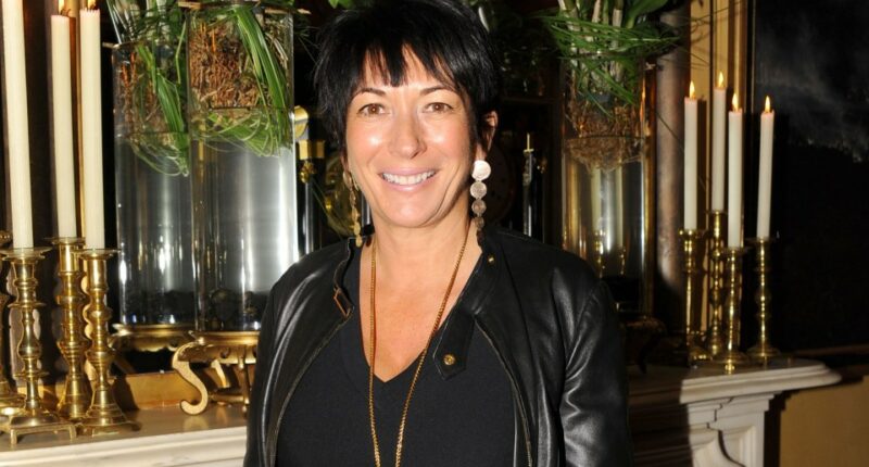 Ghislaine Maxwell at a breakfast event.