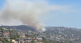 Fireworks caused Laguna Beach fire,  hundreds of posh homes evacuated