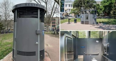 Five 'futuristic' new toilets debut at NYC parks, costing city $1M a pop: 'A little steep'