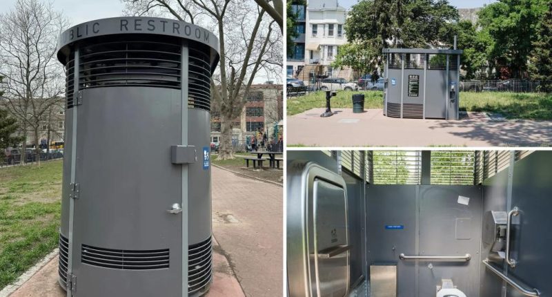 Five 'futuristic' new toilets debut at NYC parks, costing city $1M a pop: 'A little steep'