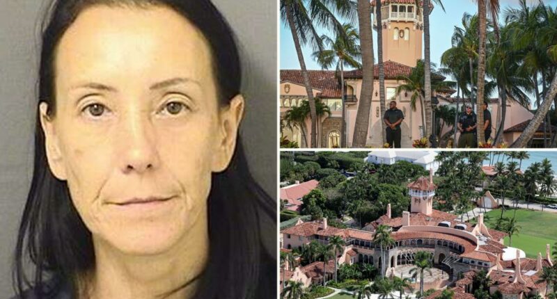 Florida woman Caroline Shaw arrested near Mar-a-Lago security checkpoint after saying she had an 'urgent message' for President Trump