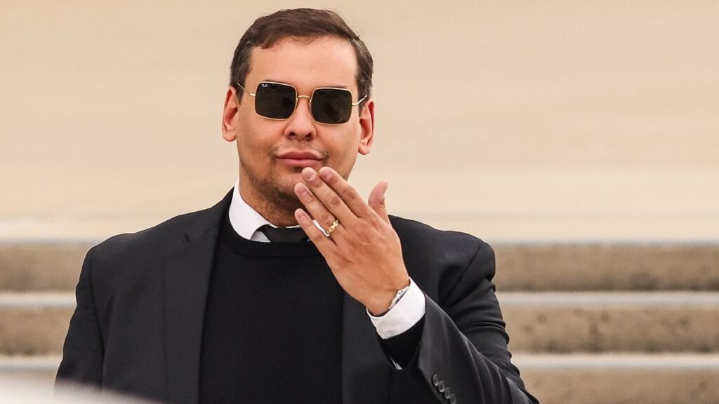 George Santos arrives at prison despite final plea for Trump's help