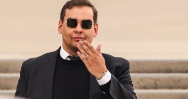 George Santos arrives at prison despite final plea for Trump's help