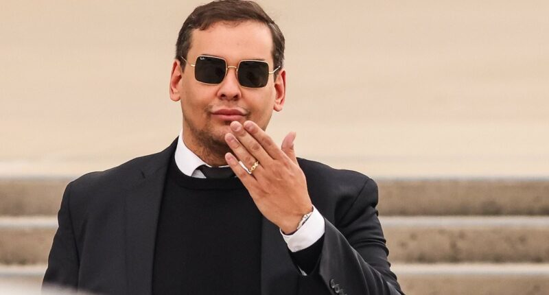 George Santos arrives at prison despite final plea for Trump's help