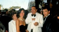 Robert Maxwell with his wife Elizabeth, son Ian, and daughter Ghislaine.