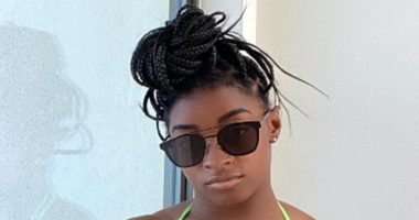 Glaring detail in Simone Biles snap sparks plastic surgery theory