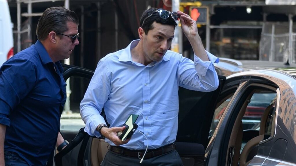 Grief-stricken face of banker whose Blackstone exec wife was shot dead