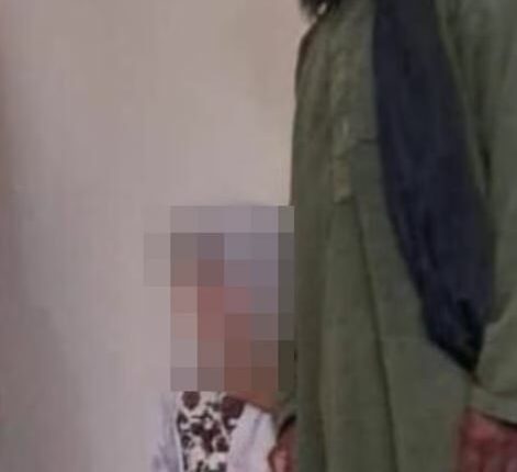 A six-year-old girl and a 45-year-old man.