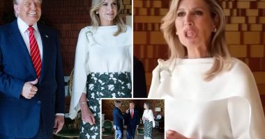Here’s what Queen Maxima of the Netherlands says really happened during the viral moment she was thought to be mocking Trump