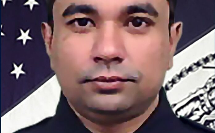 Portrait of Police Officer Didarul Islam.