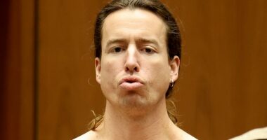 Hollywood heir who dismembered his wife and in-laws meets violent end