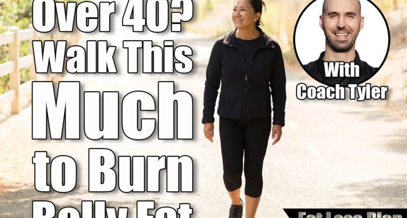 How Many Steps Per Day Actually Burns Belly Fat After 40?