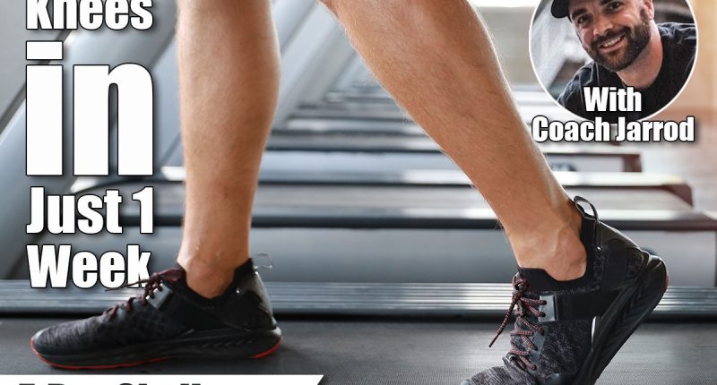 close up image of healthy and handsome caucasian man legs wearing sport shoes and running or walking on exercise machine in gym (sport and healthy fitness concept). I Walked Backwards on the Treadmill Every Day for a Week and Here’s What Happened to My Knees. Cover