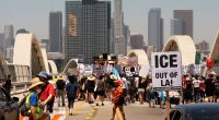 ICE agents blasted for arresting migrants at LA car wash on July 4