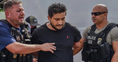 ICE removes airplane hijacker among 1,361 violent criminals in Houston sweep