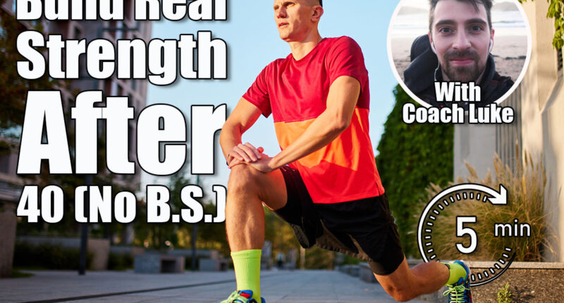 Warming-up muscles exercises before training. Man in sportswear, running athlete doing ATG split squat before training outdoors. Concept of sport, active and healthy lifestyle, competition, marathon, If You