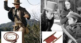 Indiana Jones whip snaps up $525,000 at auction after ‘Citizen Kane’ sled goes for $14.75 million