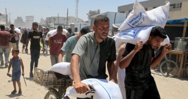 Israel slams UN for ignoring aid already in Gaza while demanding more