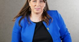 Portrait of Tzipi Hotovely, Ambassador of Israel to the United Kingdom.