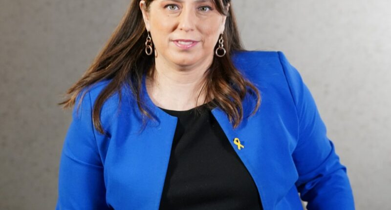 Portrait of Tzipi Hotovely, Ambassador of Israel to the United Kingdom.