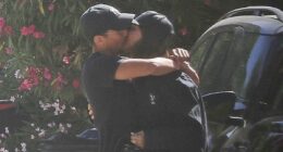 Jessica Alba packs on PDA with beau Danny Ramirez outside his home