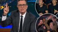 Jimmy Fallon, John Oliver, Jon Stewart, Seth Meyers and other stars take over ‘The Late Show’ audience to support Stephen Colbert after cancellation news