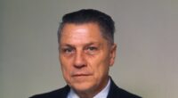 Portrait of James R. Hoffa after his release from prison.